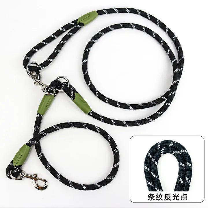 Reflective Nylon Leashes Pet Dogs Chain