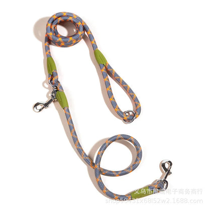 Reflective Nylon Leashes Pet Dogs Chain