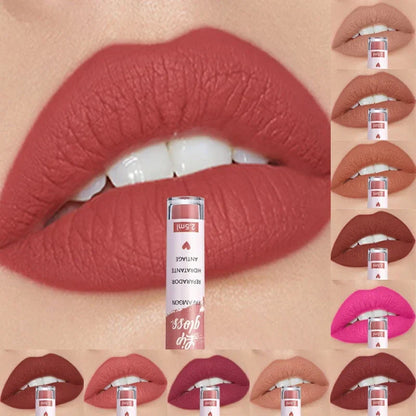 Rose Red Matte Liquid Lipstick Makeup